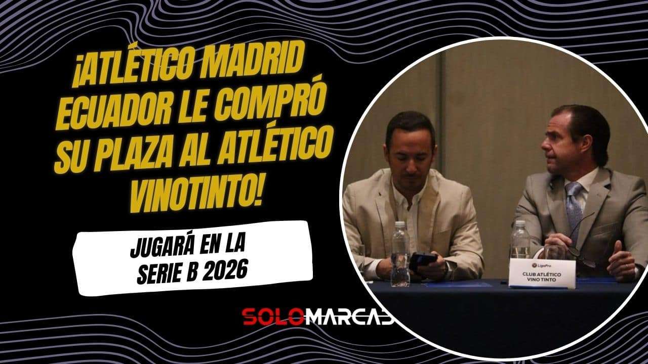 Revolución en el ascenso: ¡Atlético Madrid Ecuador le compró su plaza al Atlético Vinotinto!