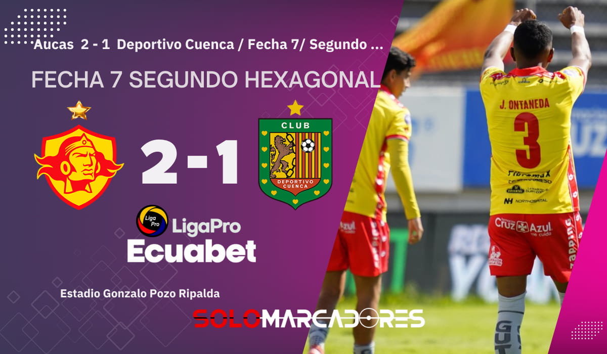 Aucas remonto a Deportivo Cuenca en un duelo vibrante