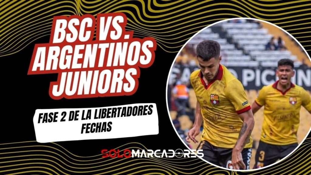 Confirmadas las fechas para el duelo copero: Barcelona SC vs. Argentinos Juniors