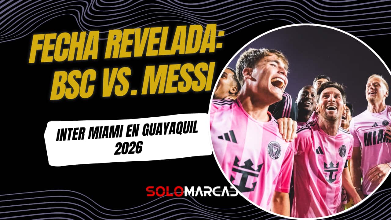 Barcelona SC se prepara para recibir a Inter Miami CF