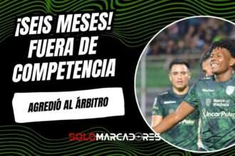 LigaPro impone sanción histórica: Bryan Quiñónez fuera por seis meses