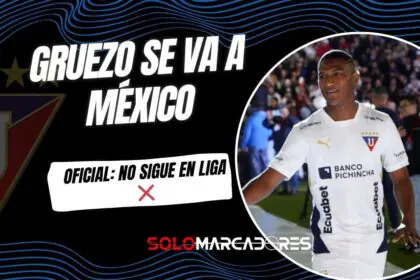 Carlos Gruezo se despide de LDU y apunta a la Liga MX
