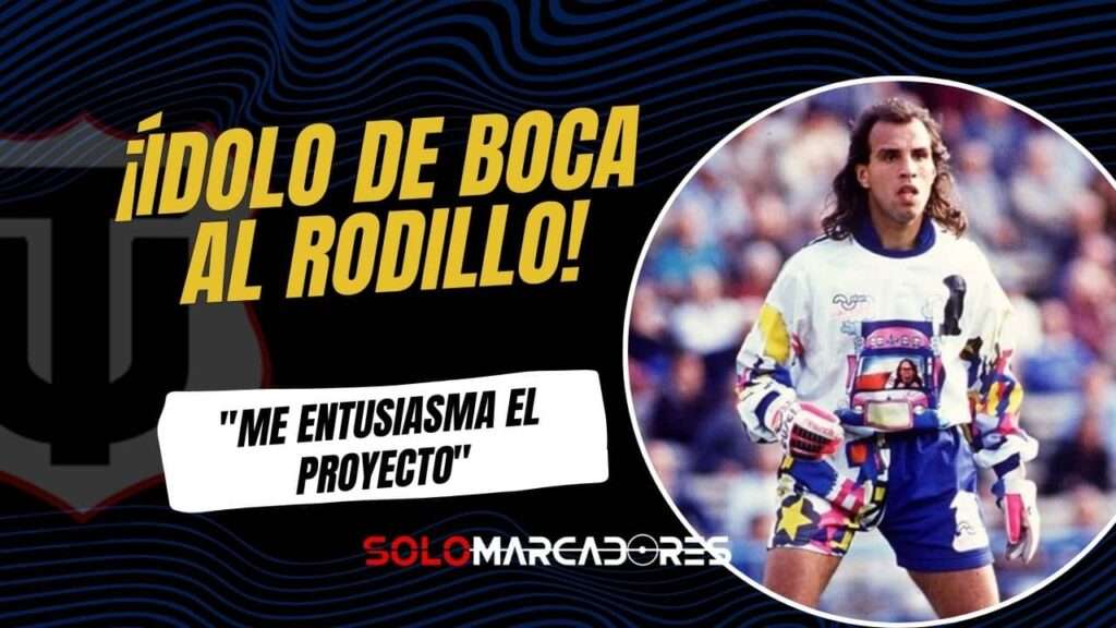 Del arco de la Bombonera al banquillo de Ambato: Carlos Navarro Montoya se postuló como entrenador de Técnico Universitario