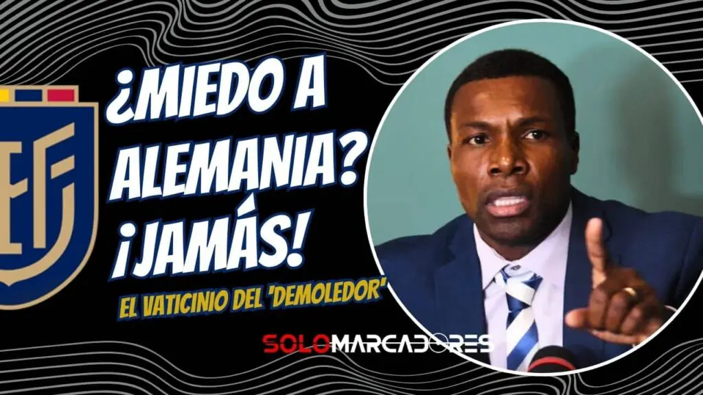 Carlos Tenorio se mostró optimista con el Grupo E: "Ecuador tiene todo para ser primero"