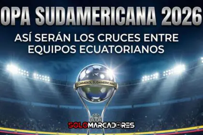 Copa Sudamericana 2026: Así se definen los cruces entre equipos ecuatorianos