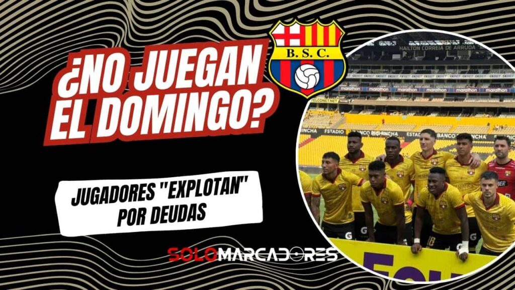 Crisis en Barcelona SC: Plantel en paro por deudas a días de definir la Libertadores ante IDV