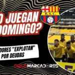 Crisis en Barcelona SC: Plantel en paro por deudas a días de definir la Libertadores ante IDV 3 Crisis en Barcelona SC: Plantel en paro por deudas a días de definir la Libertadores ante IDV