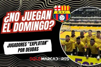 Crisis en Barcelona SC: Plantel en paro por deudas a días de definir la Libertadores ante IDV
