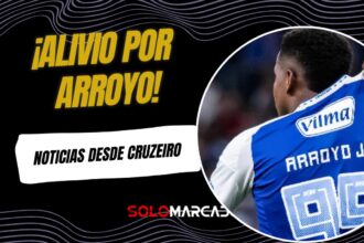 Cruzeiro dio buenas noticias sobre la lesión de Keny Arroyo