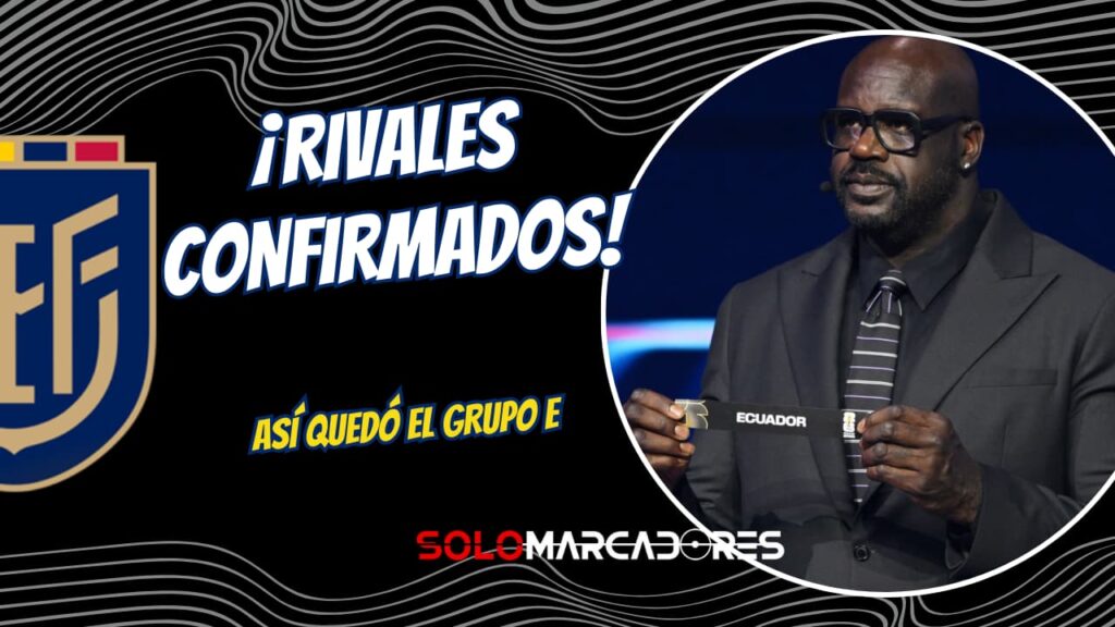 Sebastián Beccacece tras el sorteo del Mundial: "La responsabilidad es darle alegría al país" 3 Definidos los rivales de La Tri: Así quedaron los grupos del Mundial 2026