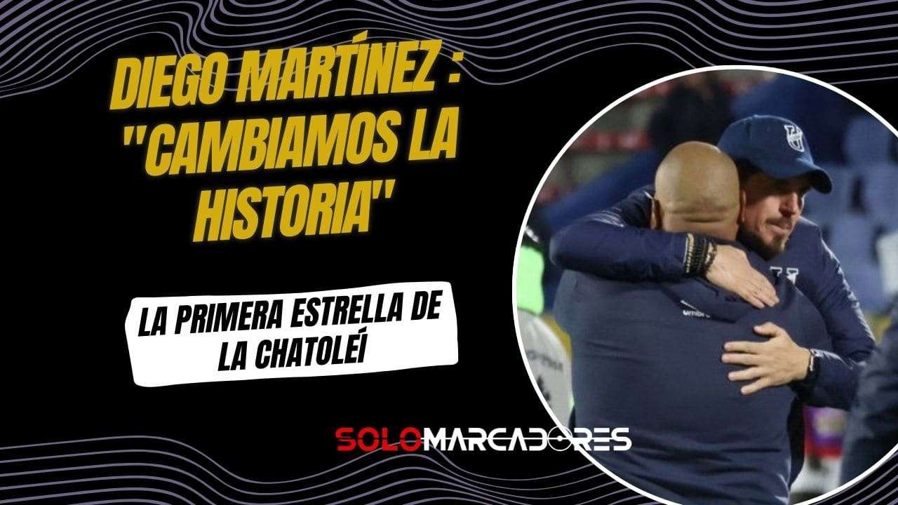 Diego Martínez y la Católica: "Cambiamos la historia para siempre"