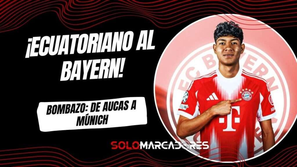 Cristhoper Zambrano: El ex Aucas que deslumbra con un golazo en Arabia Saudita 2 El Bayern Múnich ficha a Virgilio Olaya procedente de SD Aucas