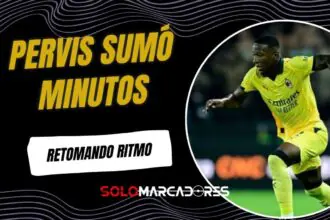 El Milan remonta, sigue líder y recupera a Pervis Estupiñán