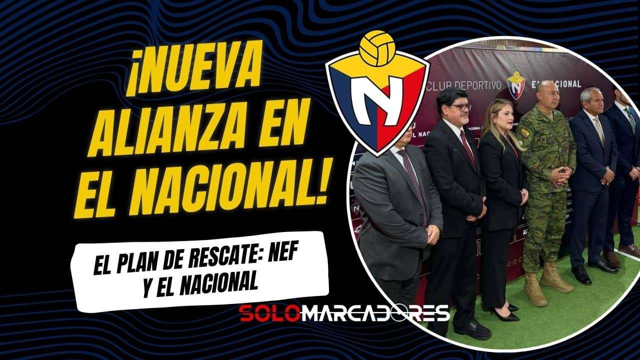 El Nacional sella alianza con NEF para blindar su economía y potenciar su cantera