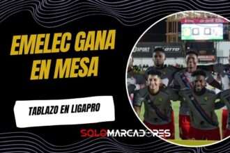 El descenso de El Nacional sacude la LigaPro: ¿Cómo beneficia esto a Emelec?
