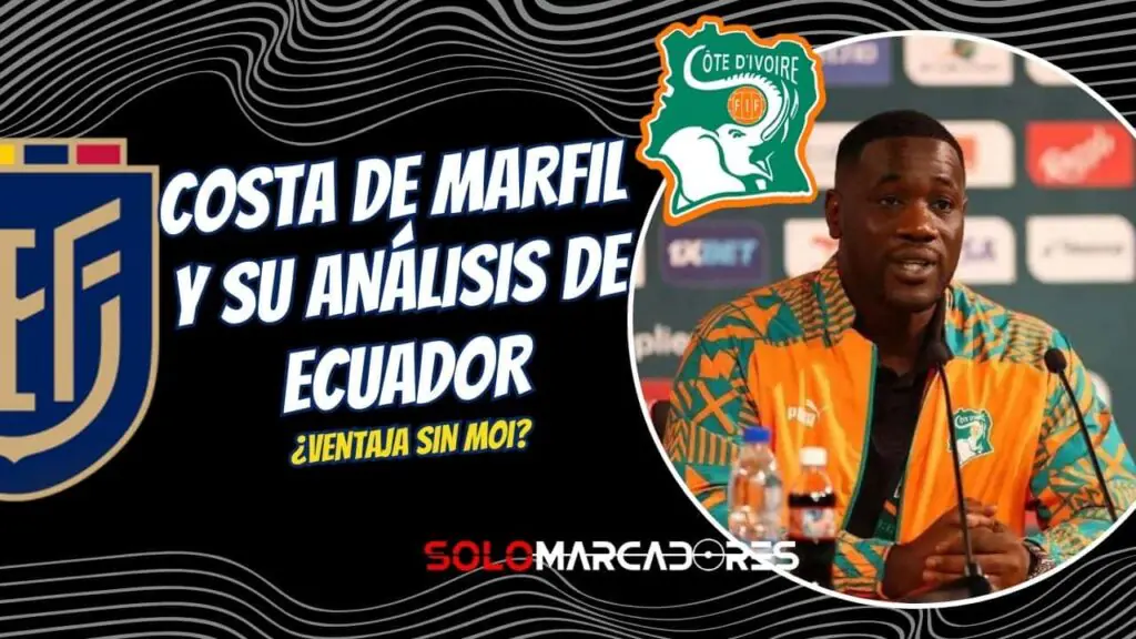 El entrenador de Costa de Marfil Emerse Faé y su análisis de Ecuador: "Mejora con los años"