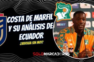 El entrenador de Costa de Marfil Emerse Faé y su análisis de Ecuador: "Mejora con los años"
