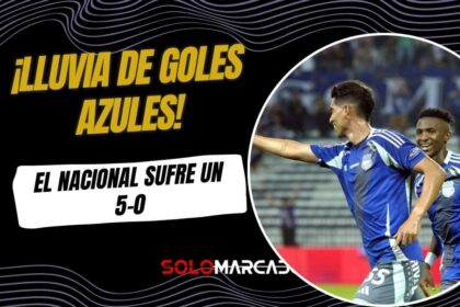 Emelec 5-0 El Nacional: Goleada y un milagro pendiente para la Sudamericana