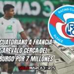 Estrasburgo lanza millonaria oferta por Jeremy Arévalo