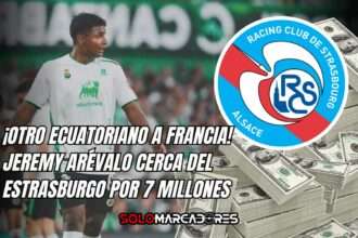 Estrasburgo lanza millonaria oferta por Jeremy Arévalo