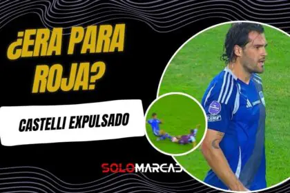 Facundo Castelli expulsado en Emelec vs. Macará: Polémica roja tras su regreso