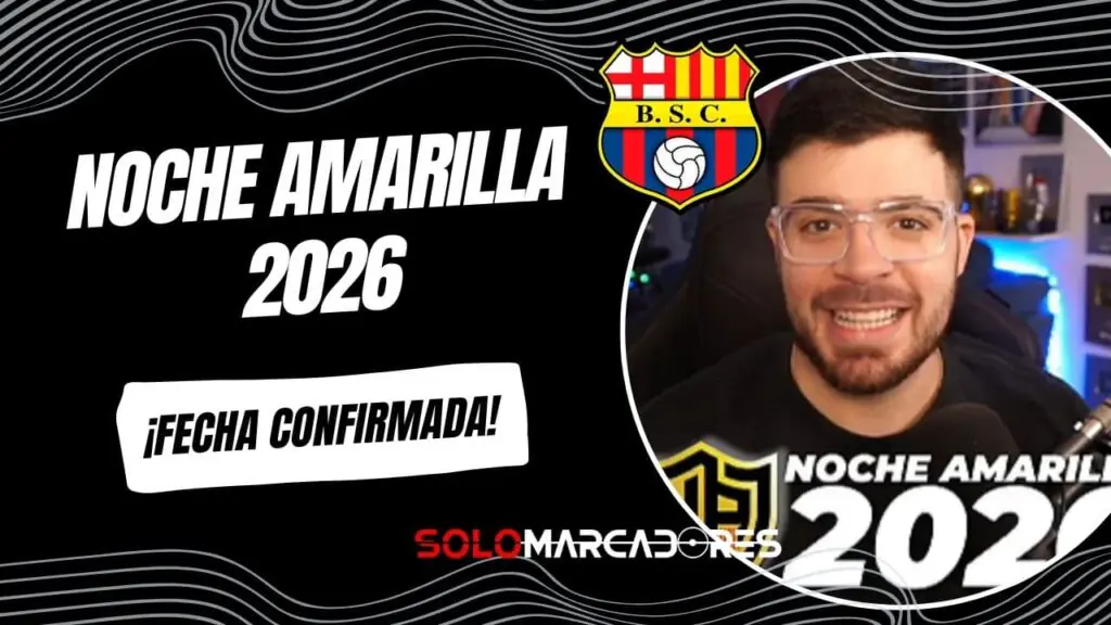 Fecha confirmada para la Noche Amarilla 2026
