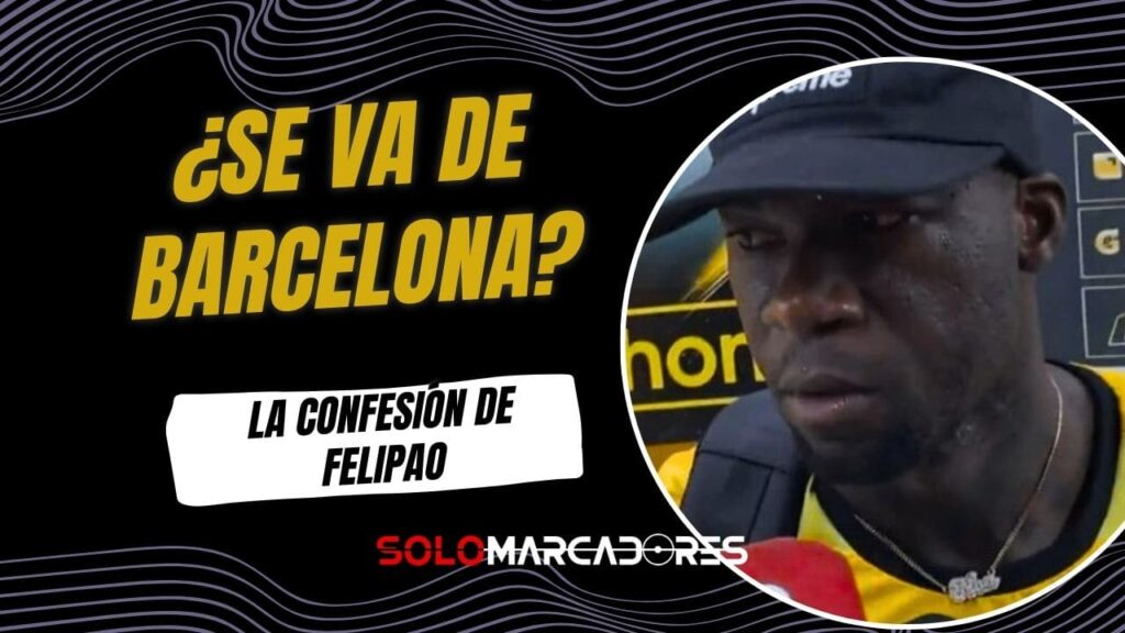 Felipe Caicedo define su futuro en Barcelona SC: ¿Retiro o dirigencia?