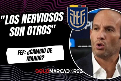 Francisco Egas sobre elecciones FEF: "Los nerviosos son otros"