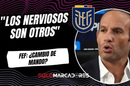 Francisco Egas sobre elecciones FEF: "Los nerviosos son otros"