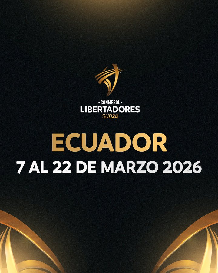La Copa Libertadores Sub 20 se jugará en Ecuador: Fechas y Clasificados 2 La Copa Libertadores Sub 20 se jugará en Ecuador: Fechas y Clasificados