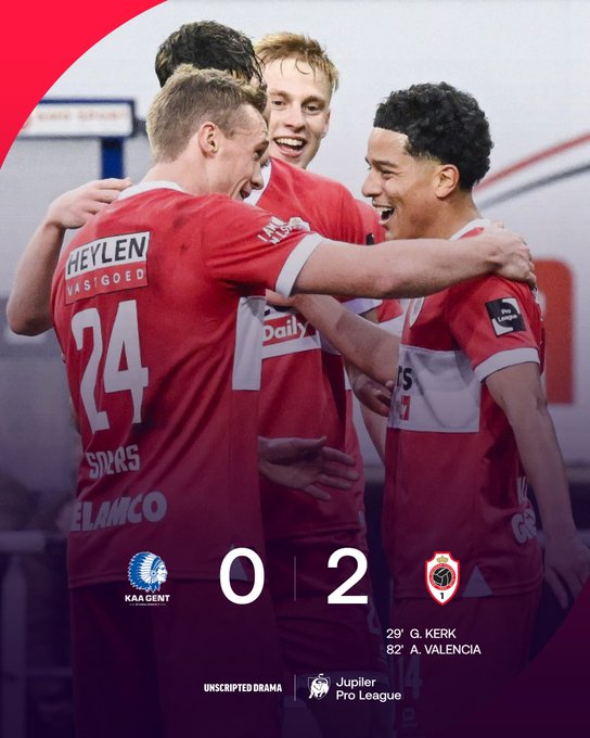 Anthony Valencia vuelve al gol y sella victoria del Royal Antwerp