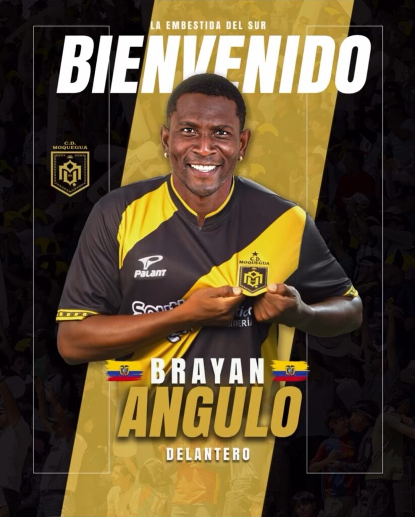 Oficial: Brayan Angulo y Edgar Lastre refuerzan al Deportivo Moquegua de Perú