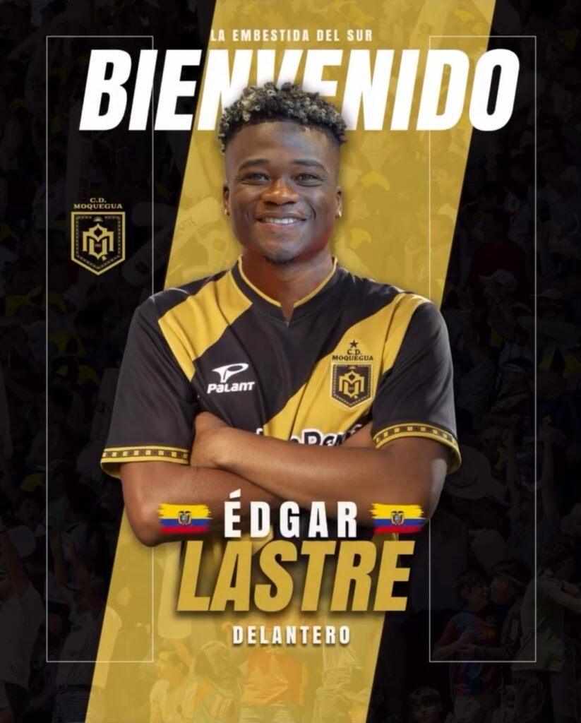 Oficial: Brayan Angulo y Edgar Lastre refuerzan al Deportivo Moquegua de Perú