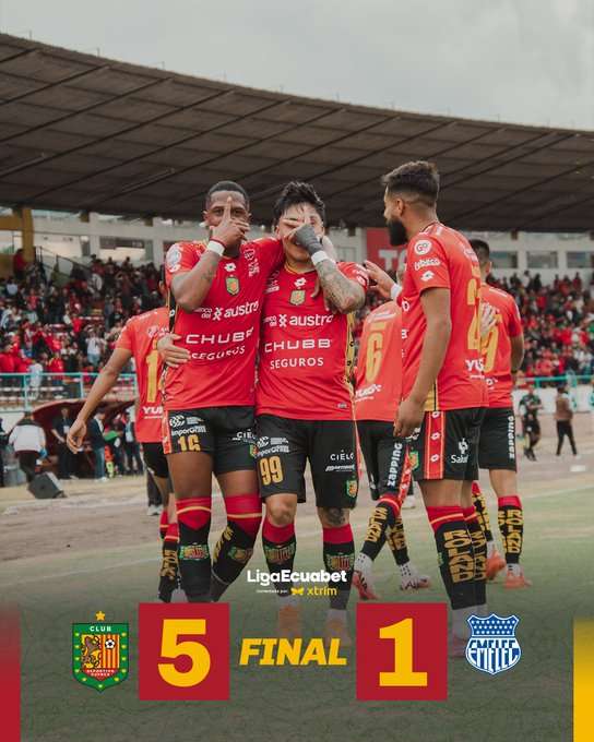 Deportivo Cuenca goleó a Emelec y clasifica a la Sudamericana 23 Deportivo Cuenca goleó a Emelec y clasifica a la Sudamericana