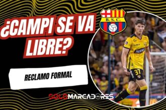 Gastón Campi da un ultimátum a Barcelona SC por deuda salarial de cuatro meses