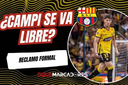 Gastón Campi da un ultimátum a Barcelona SC por deuda salarial de cuatro meses