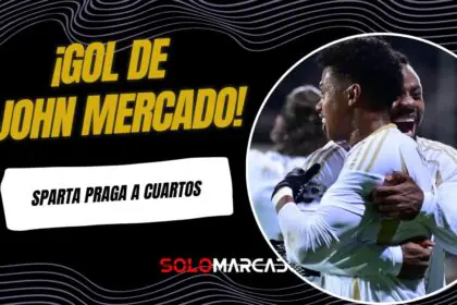 Gol de John Mercado para la clasificación de Sparta Praga en la Copa de República Checa