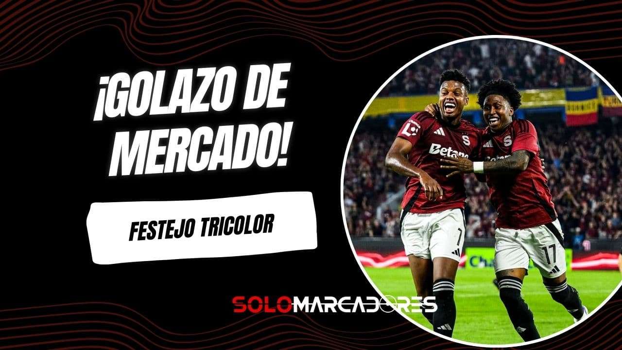 Golazo de John Mercado en la Conference League