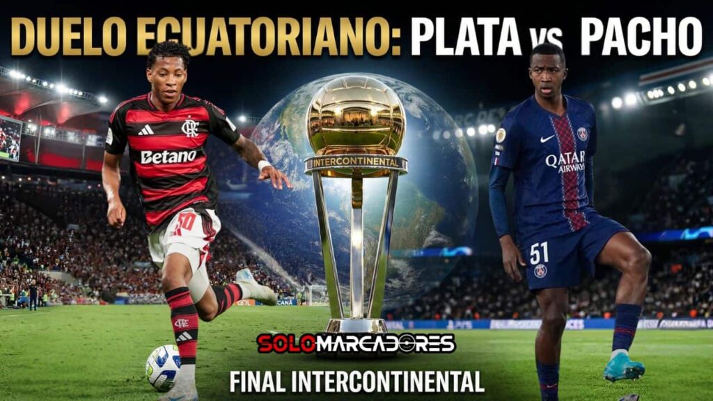 Willian Pacho elegido en el 11 Ideal de los premios The Best 5 Gonzalo Plata vs Willian Pacho por la final de la Copa Intercontinental: ¿Cuándo y dónde se juega?