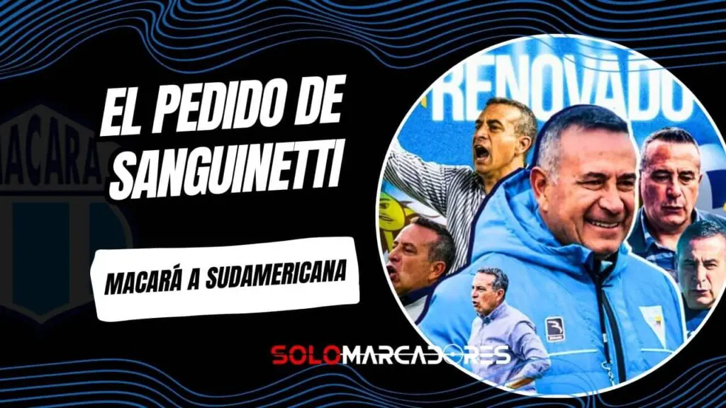 Guillermo Sanguinetti proyecta el Macará 2026: Clasificación y condiciones para renovar