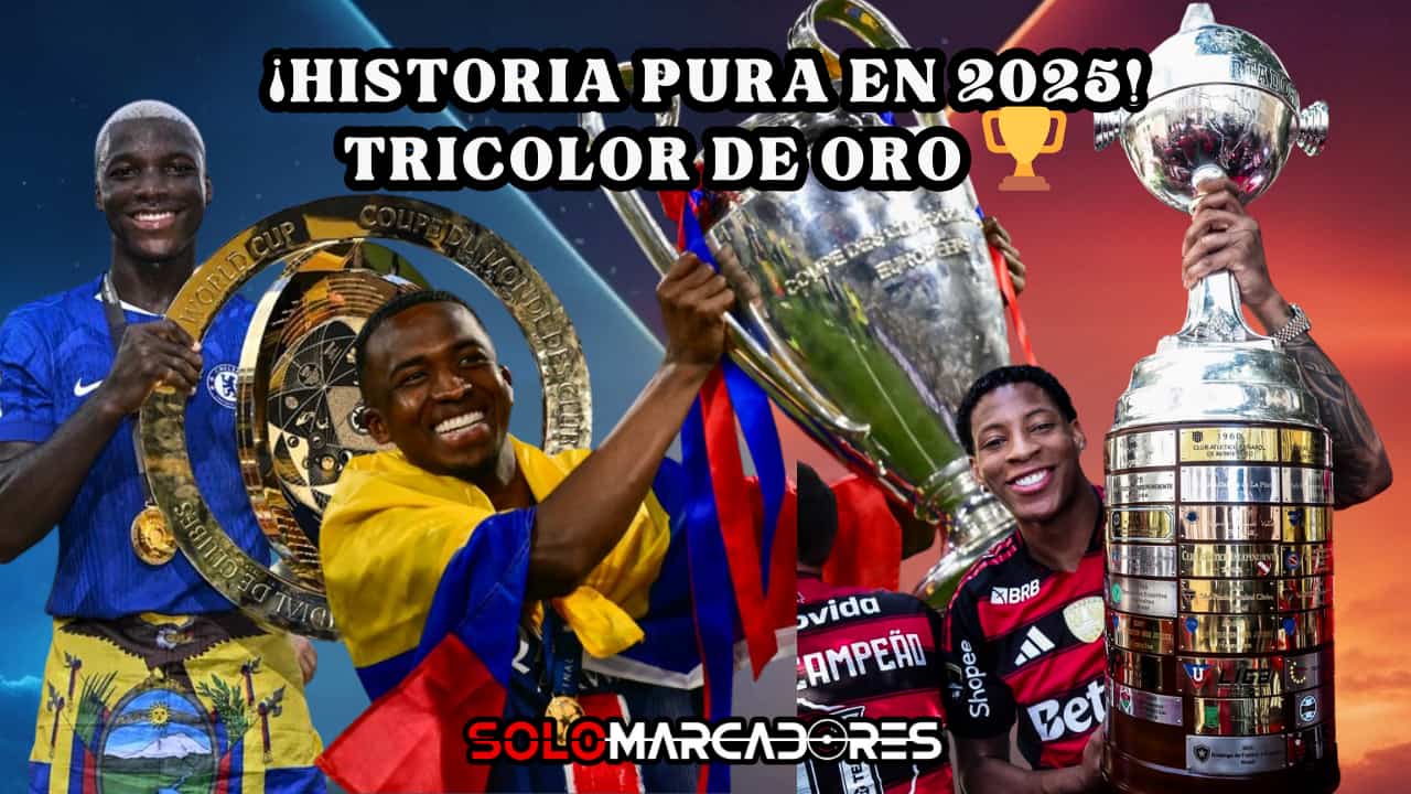 ¡Histórico 2025 para Ecuador! 'Hat-Trick' de títulos internacionales: Champions, Libertadores y Mundial de Clubes
