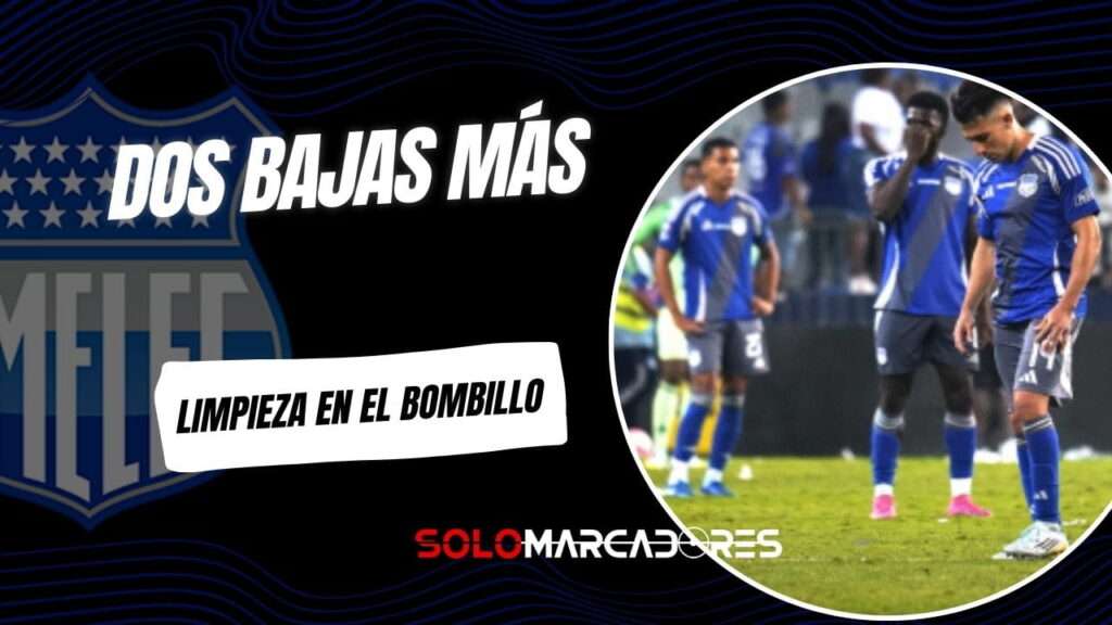 Incertidumbre y despedidas en Emelec: Dos nuevos jugadores dejan el club para 2026