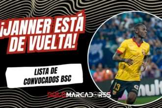 Janner Corozo regresa a la convocatoria de Barcelona SC para el duelo ante IDV