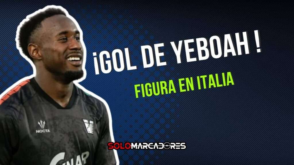 John Yeboah cierra el año con gol, triunfo y una dedicatoria