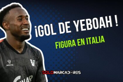 John Yeboah cierra el año con gol, triunfo y una dedicatoria