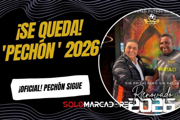 Libertad FC asegura su futuro: Juan Carlos León renovado para 2026