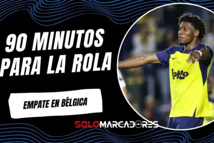 Kevin Rodríguez suma 90 minutos en el empate del Union Saint-Gilloise