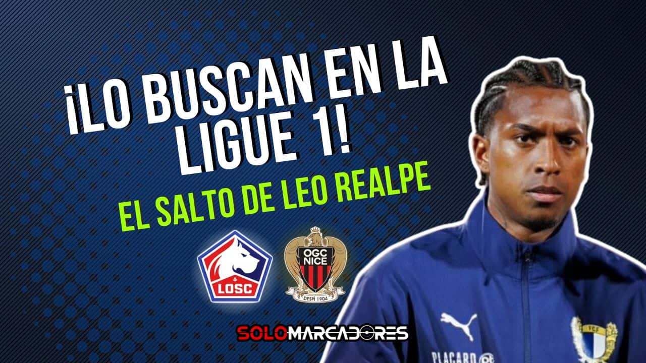 Leo Realpe despierta el interés de dos equipos de la Ligue 1