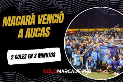 Macará venció a Aucas y clasifica a la Sudamericana