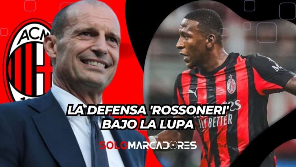 La defensa del Milan bajo la lupa: Massimiliano Allegri pide "dureza" antes de fin de año
